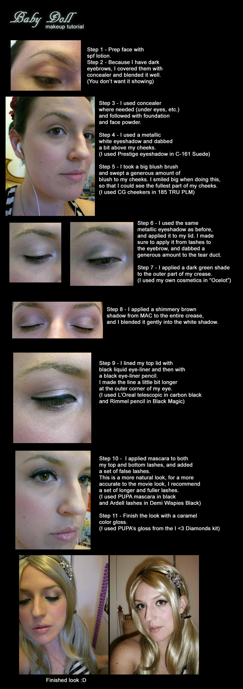 Baby Doll Makeup Tutorial by FantasyNinja