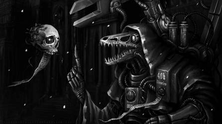 Cyberdong the Techpriest by d1sarmon1a