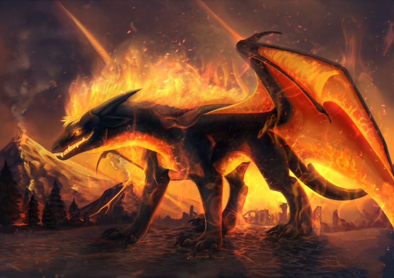 Commission: Inferno by Kaarhai