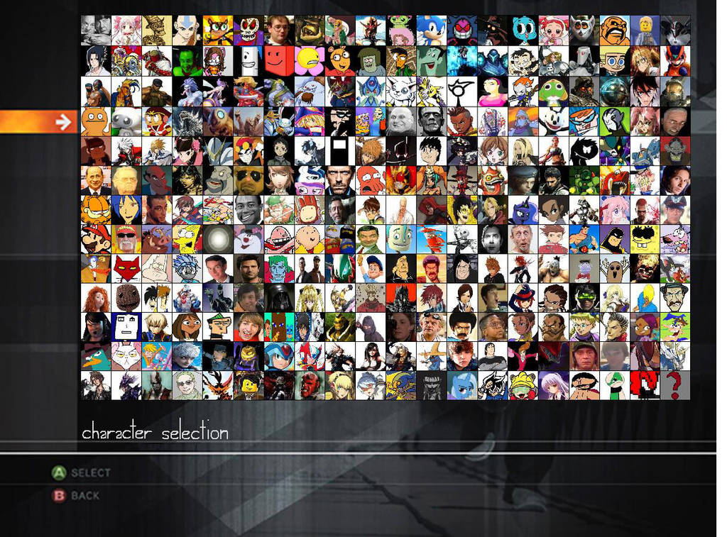 Super Smash Bros Lawl character selection by pp7jones on