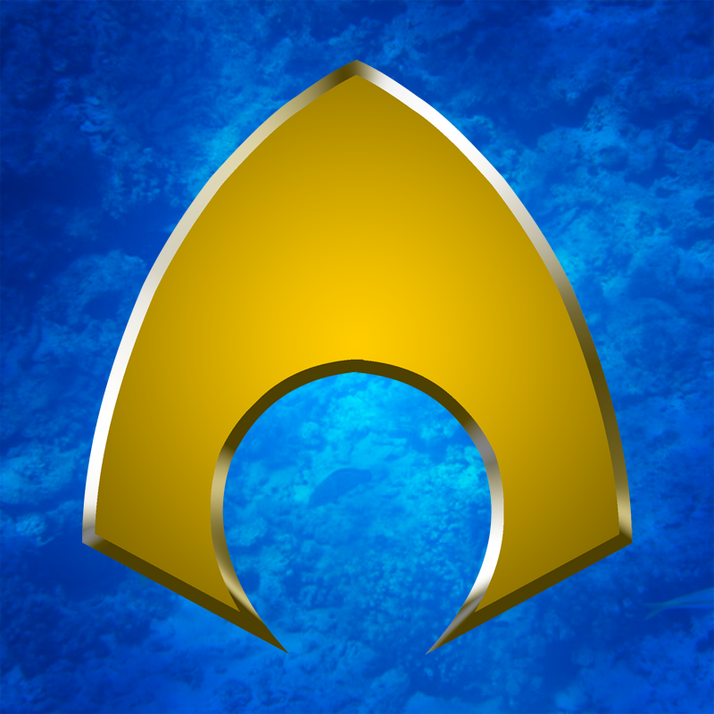 aquaman logo by superman3d