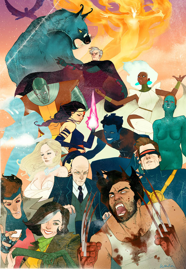 X-men by kevinwada