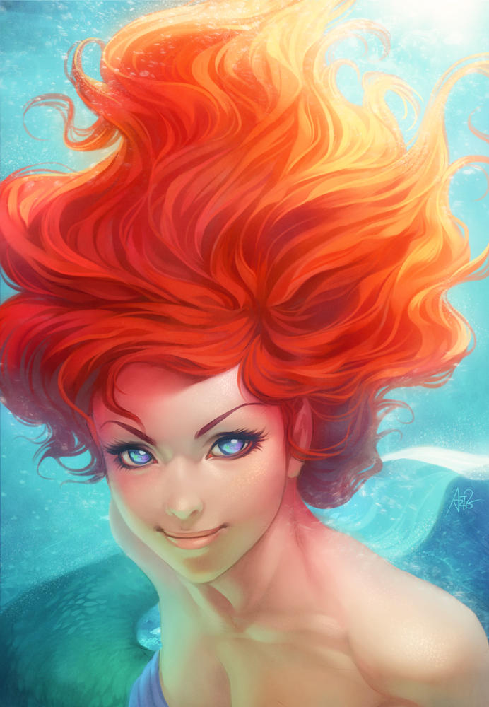 Under The Sea by Artgerm