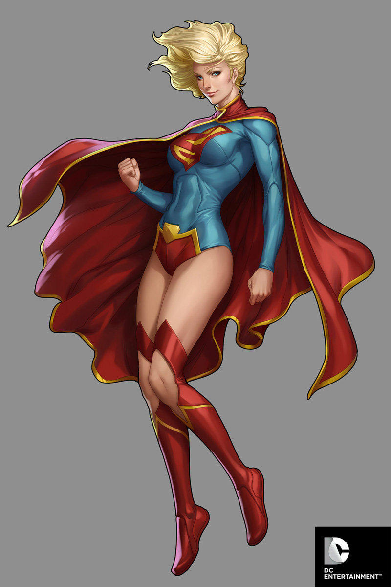 DC Comics Cover Girls - Super Girl by Artgerm