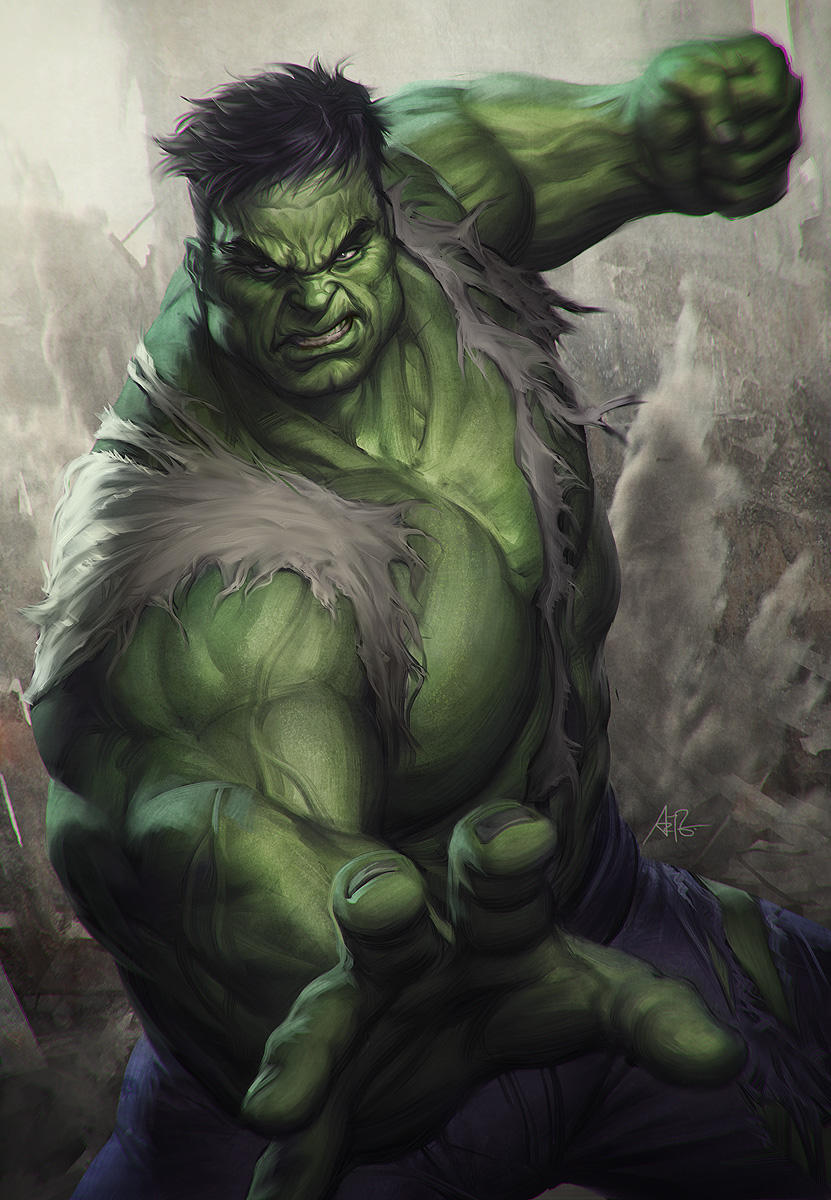 Hulk Statue Art by Artgerm