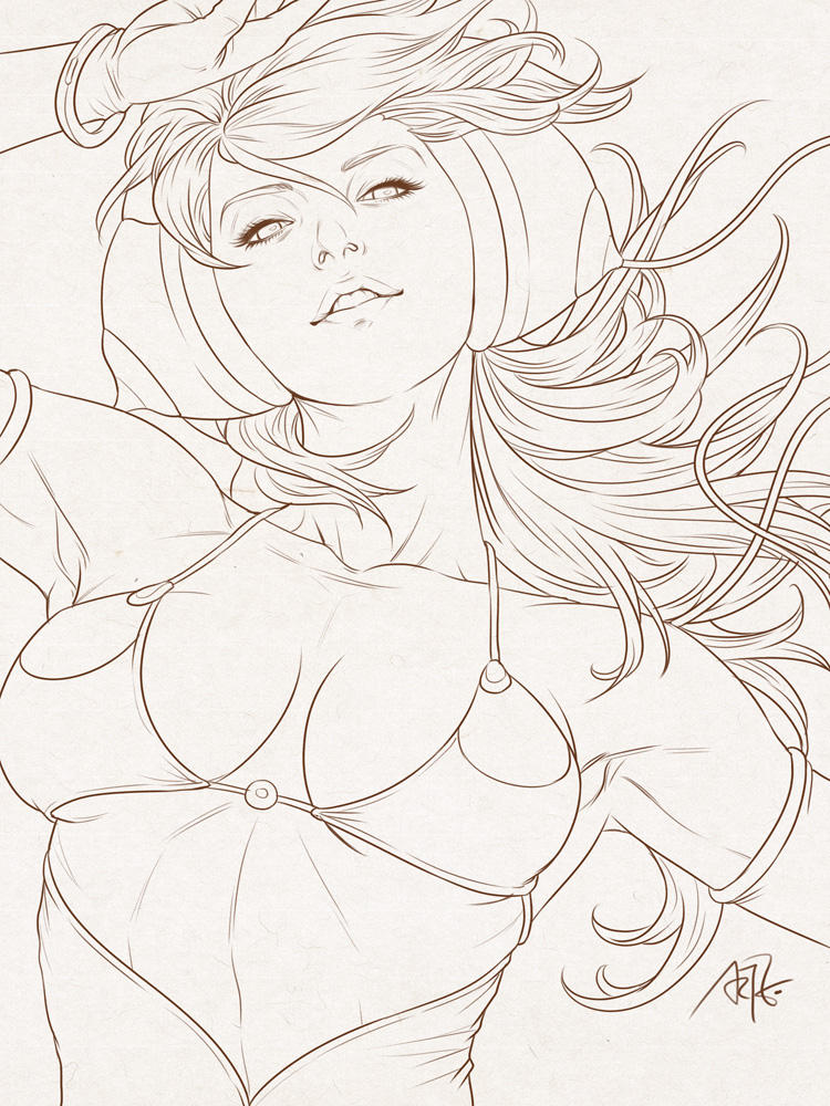 Artgerm's Artbook - Lines by Artgerm