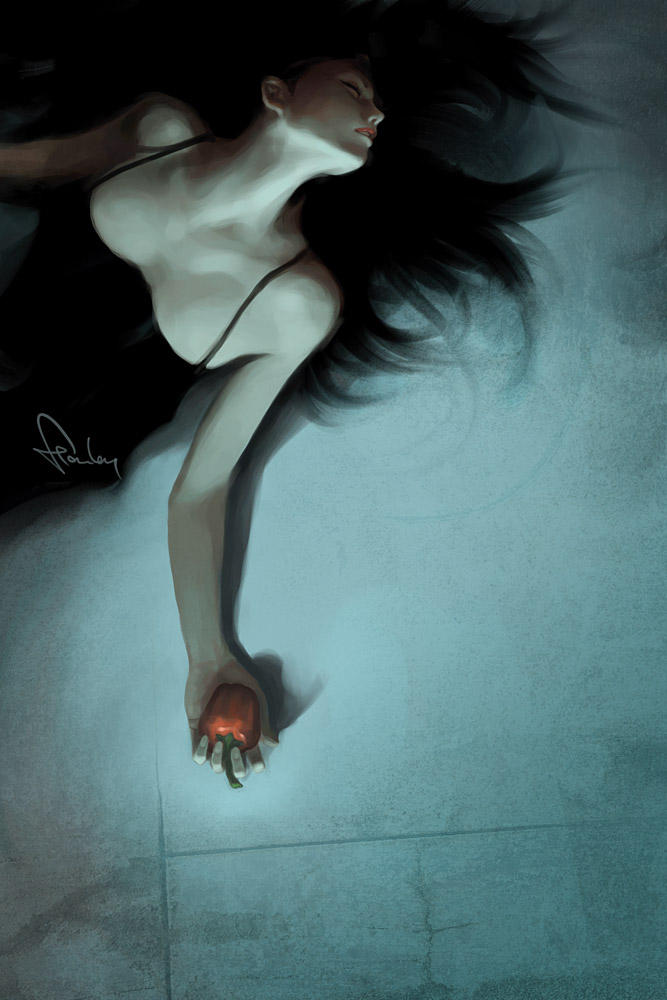 Pepper Sleep by Artgerm