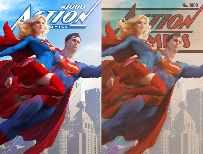 Action Comics 1000 by Artgerm