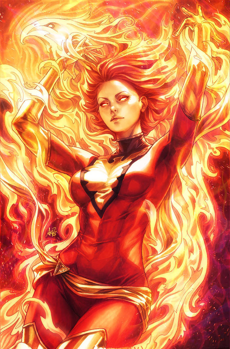 Phoenix Resurrection by Artgerm