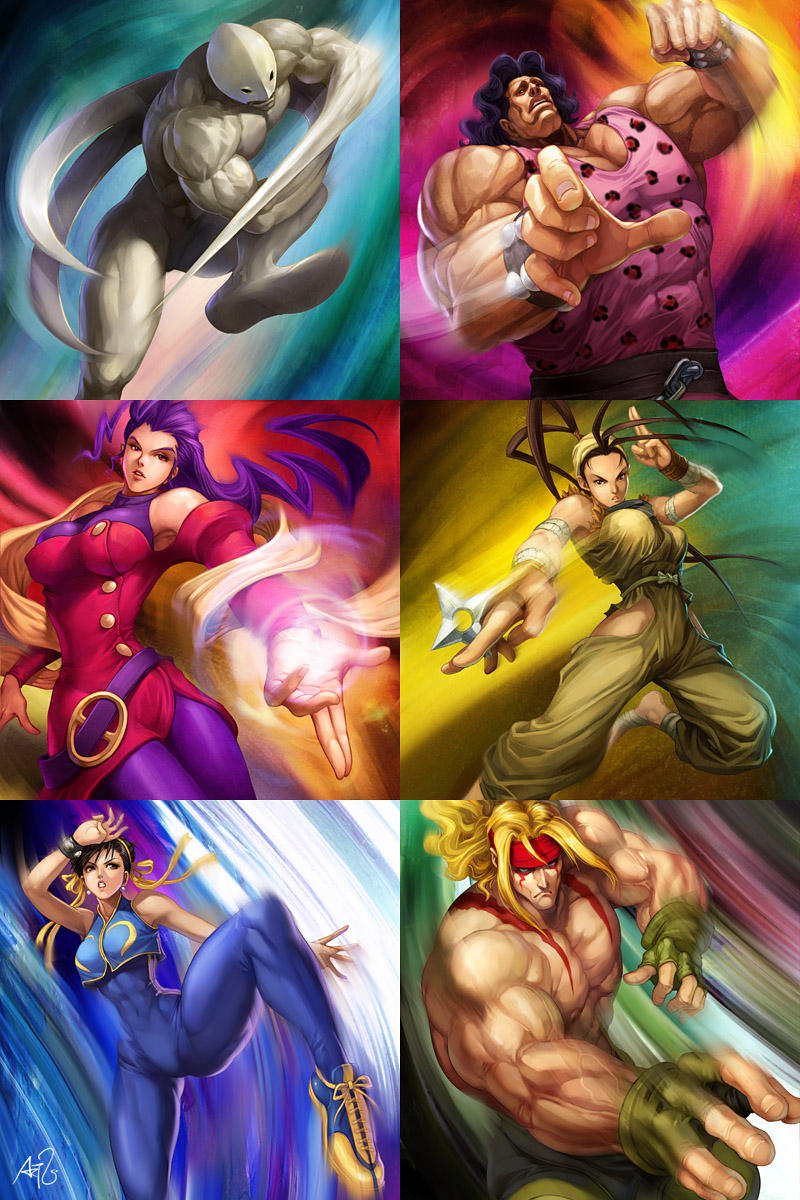 Street Fighter - Powerfoil 2 by Artgerm