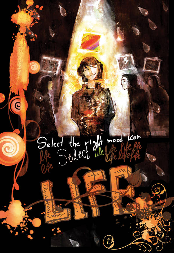 Life mood icon by belbael