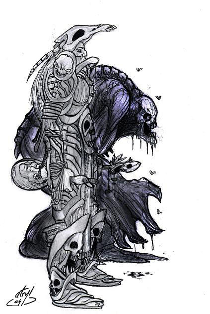 Diablo II - Necromancer by atryl