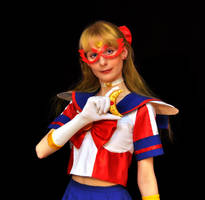 Sailor V crescent by LoveSenshi