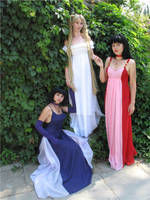 Moon, Mars, Saturn by LoveSenshi