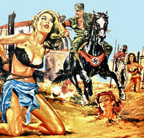 art from MAN'S ESCAPE MAGAZINE by peterpulp