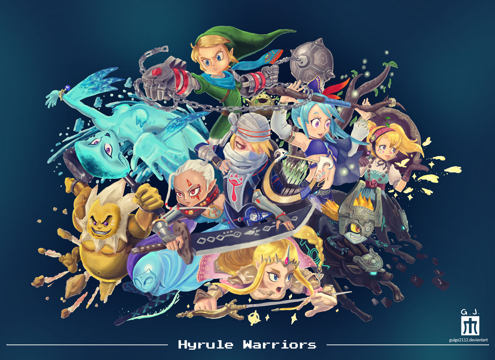 Warriors for Hyrule by Guigo2112