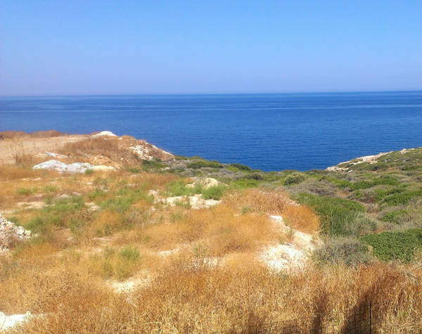 Crete - View on sea by Gwathiell
