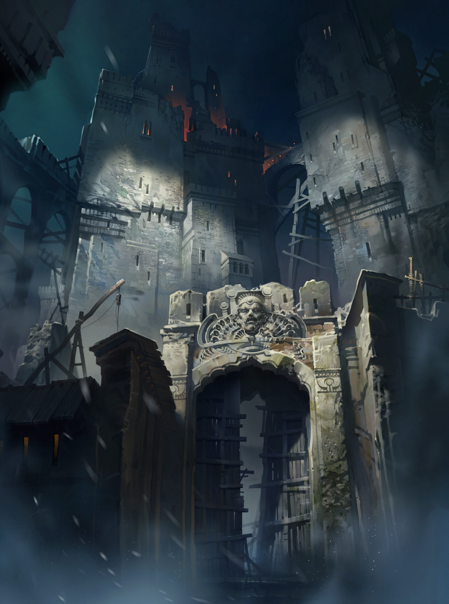 Old castle by IvanLaliashvili