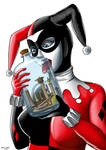 Request: Harley Quinn and the City of Kandor by Spuski