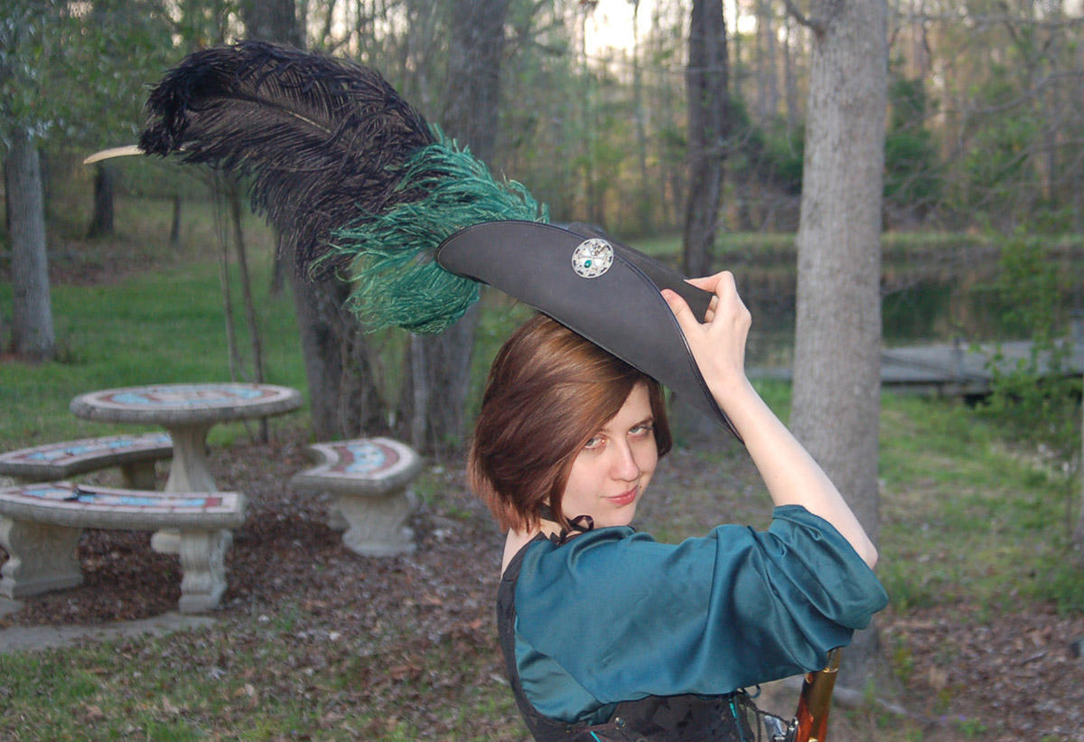 Green Pirate 6 by themuseslibrary
