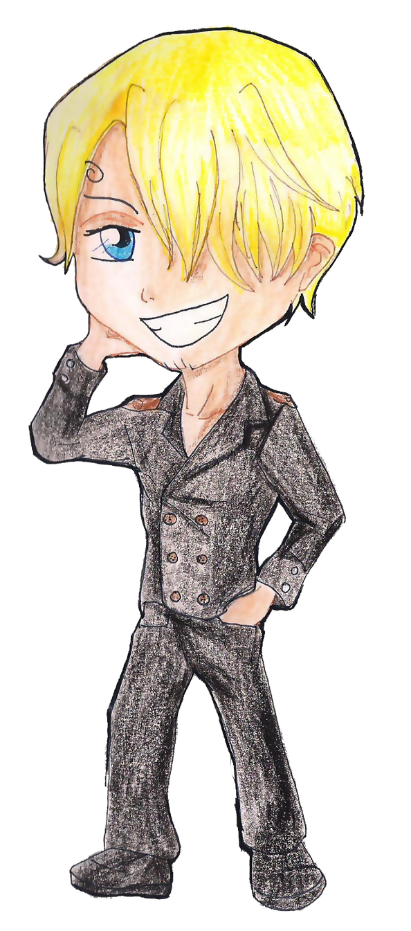 sanji one piece chibi