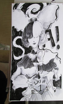 Inktober Day 1- SIA!!!!! by Tudalia