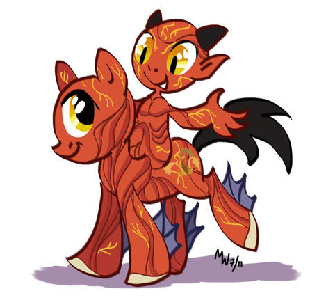My Little Nuckelavee by LynxGriffin