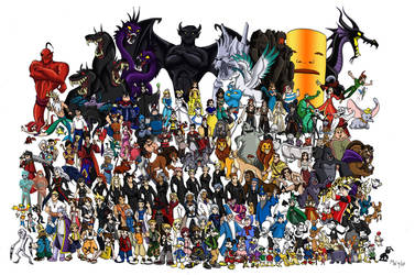 All Hearts - KH Cast Pic by LynxGriffin