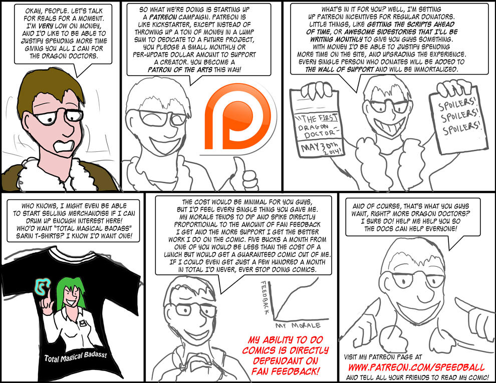 Patreon-ize the Dragon Doctors! by Oddsquad