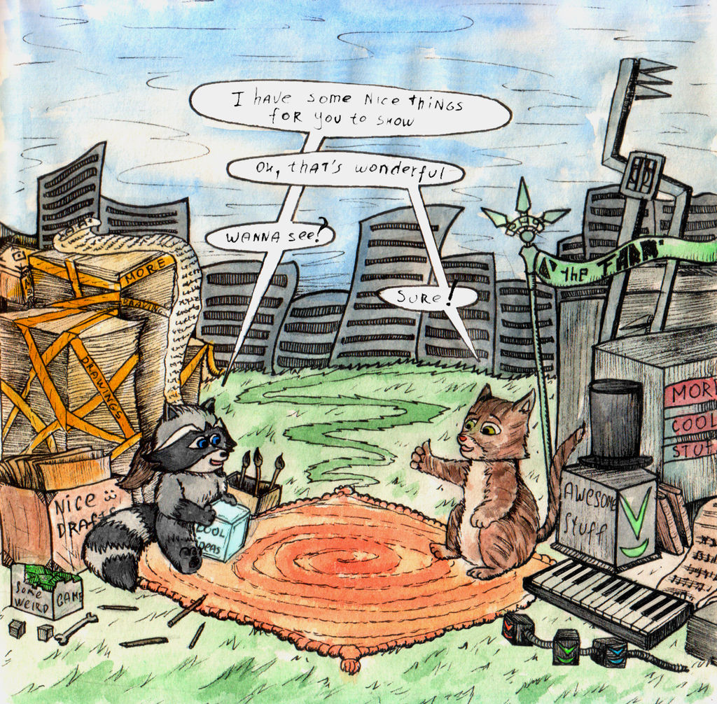 Weird Worlds Creators by Djigallag