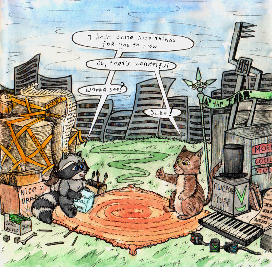Weird Worlds Creators by Djigallag