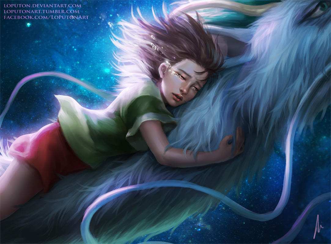 Spirited Away by Loputon