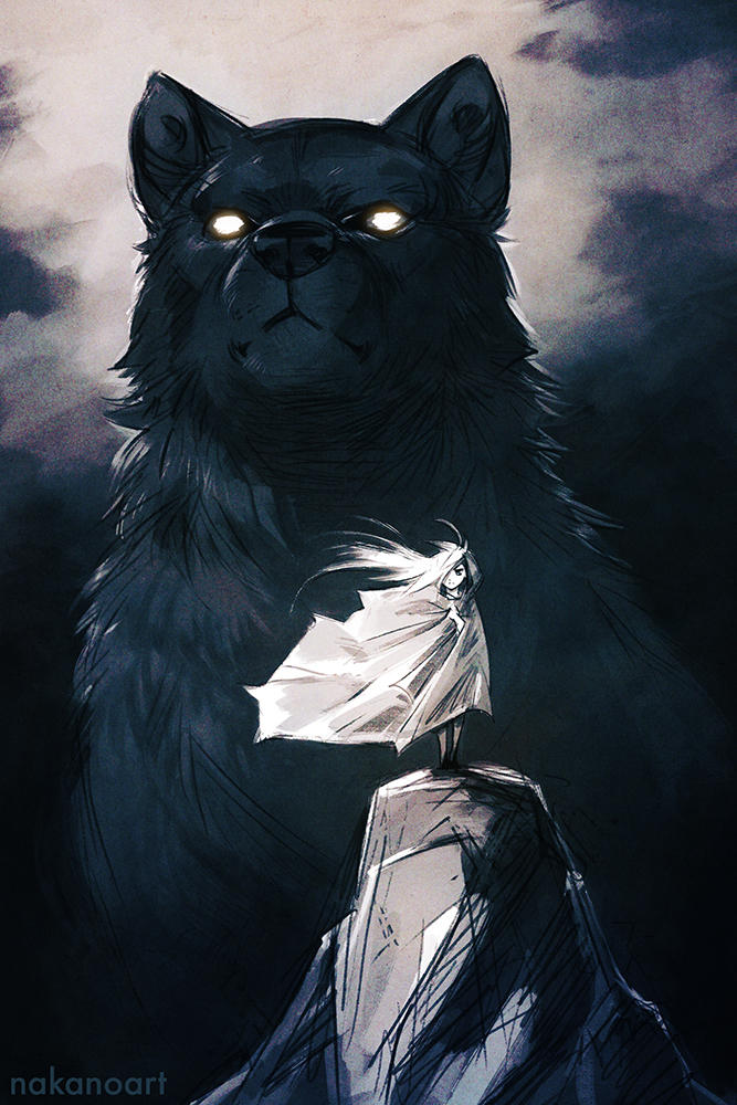 Big Bad Wolf by nakanoart