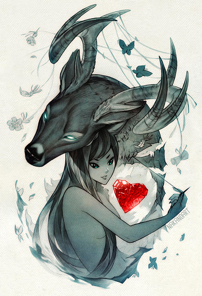Mending a Broken Heart by nakanoart