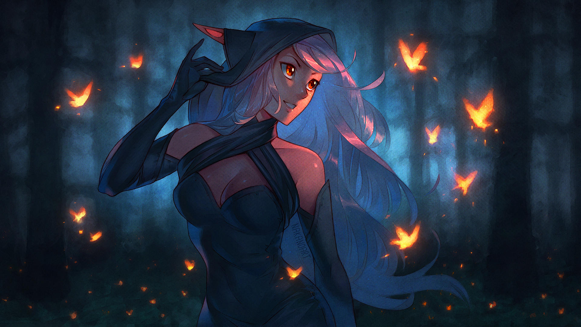 Whispers in the Forest by nakanoart