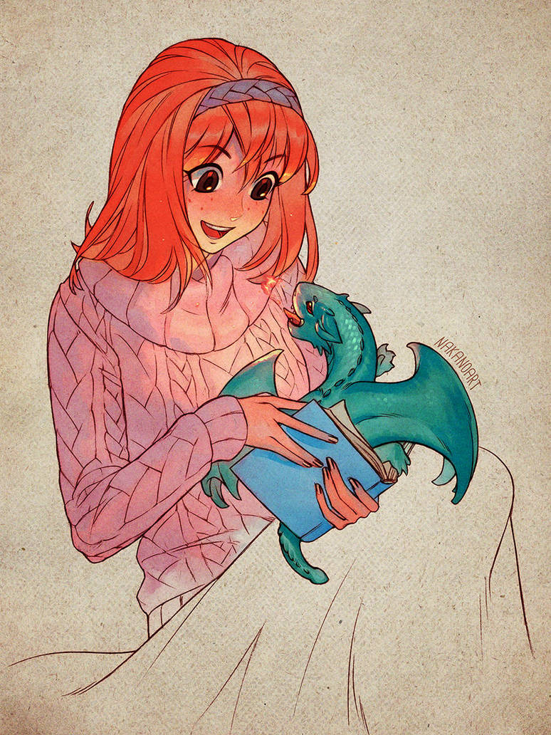 Dragon Tale by nakanoart