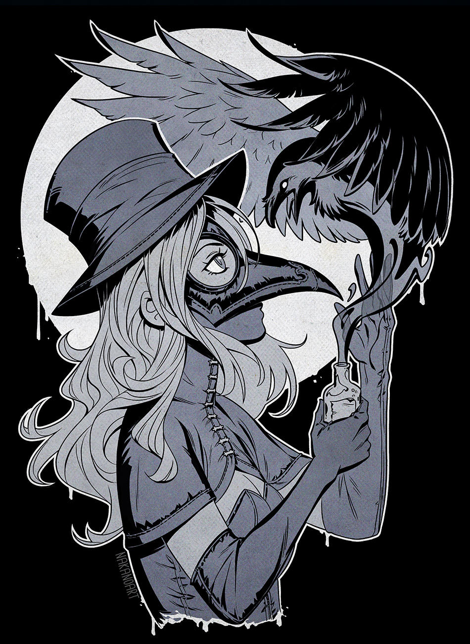 Plague Doctor by nakanoart