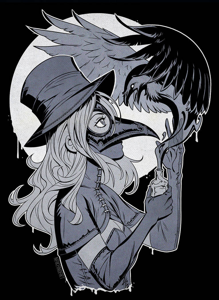 Plague Doctor by nakanoart