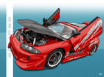 Mitsubishi Eclipse by donbenni