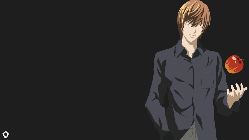 Light Yagami|Death Note|Minimalist Wallpaper(4K) by ...