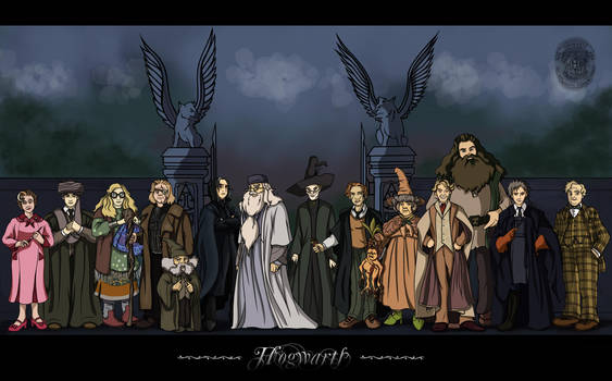 Hogwarts Professors by Belegilgalad