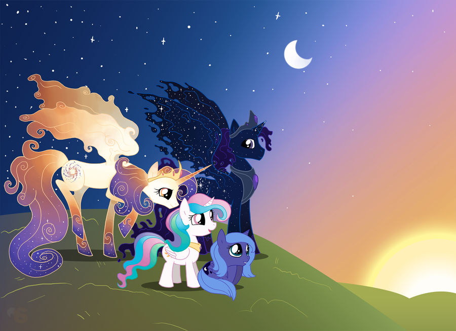Little Princesses by SpyrotheFox