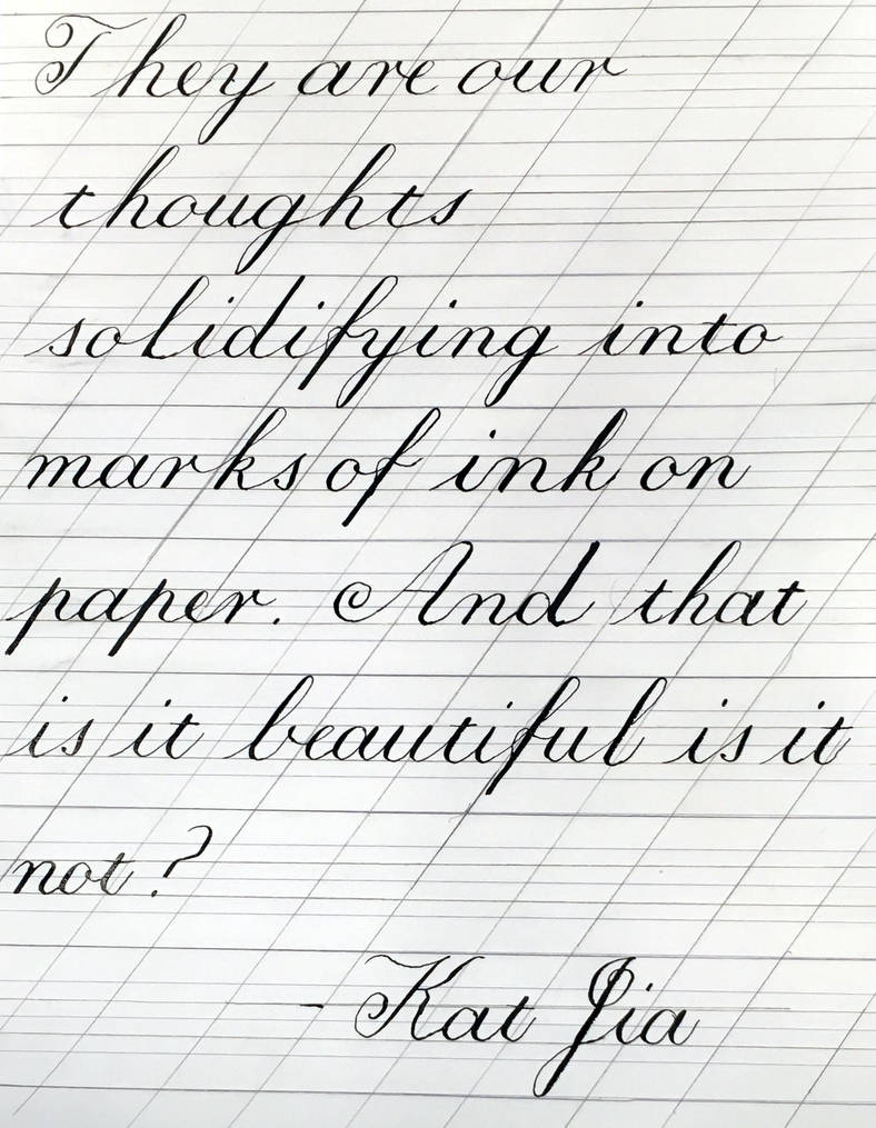 Calligraphy (3) by DDRKirbyISQ