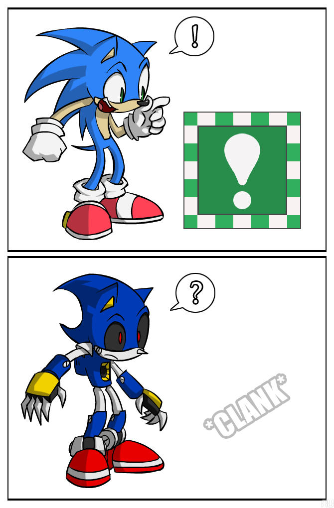 Metal Sonic by U-l-t-r-o-s