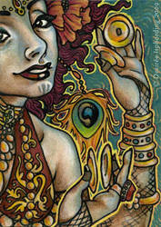 Tribal Fusionista - ACEO by sphinxmuse