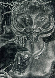 The Horned God by sphinxmuse