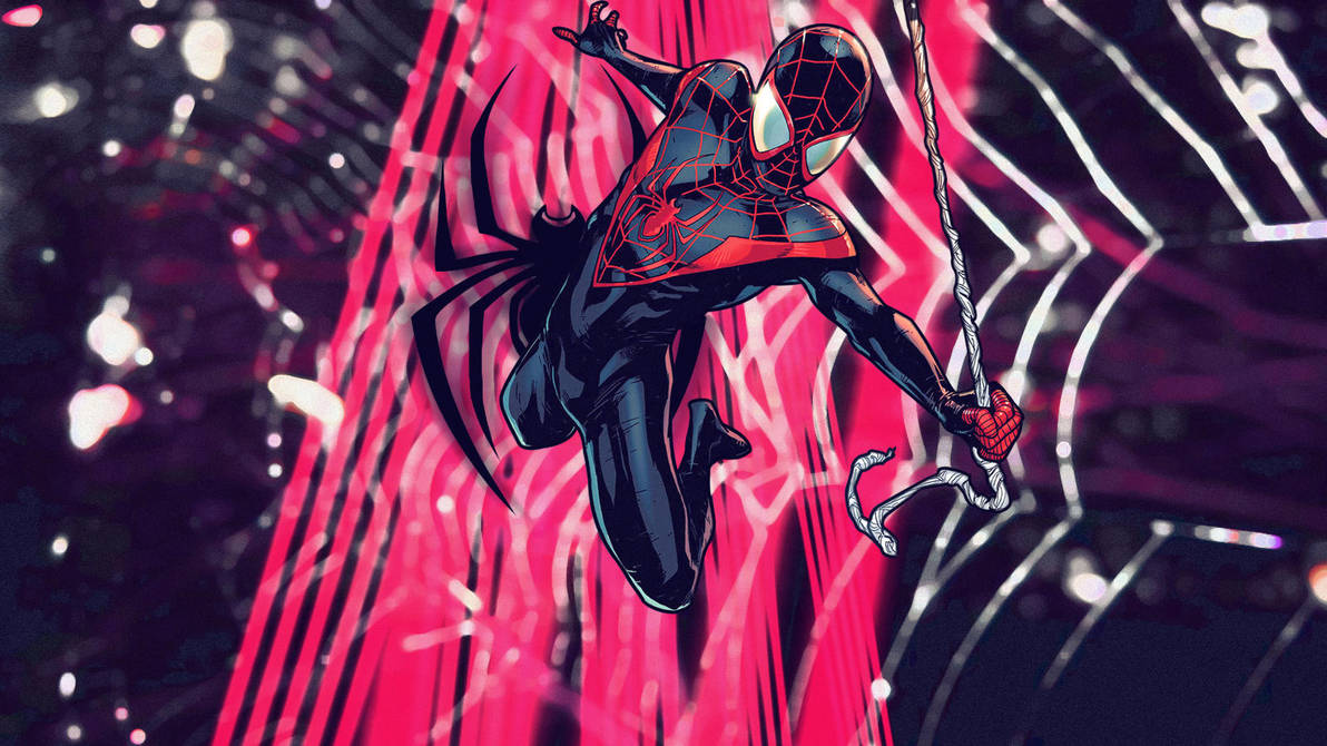 Ultimate Spider-Man: Miles | Wallpaper by Squiddytron