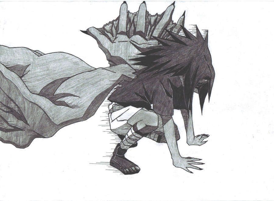 Sasuke curse mark level 2 by GerryPro on DeviantArt
