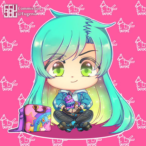 C Fortnite Llama Girl By Saibrayyear On Deviantart - c fortnite llama girl by saibrayyear