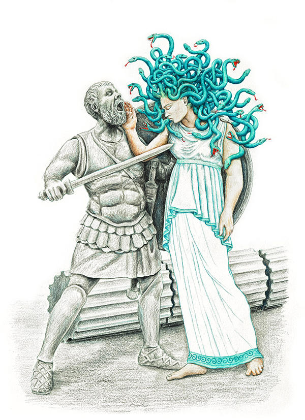 Medusa's Sorrow by MatejCadil